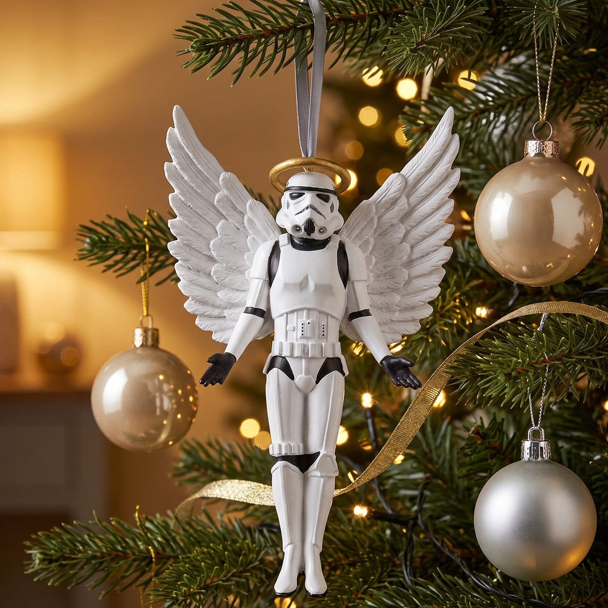 Imagen del producto Adorno de árbol de Navidad Stormtrooper For Heaven’s Sake - Star Wars