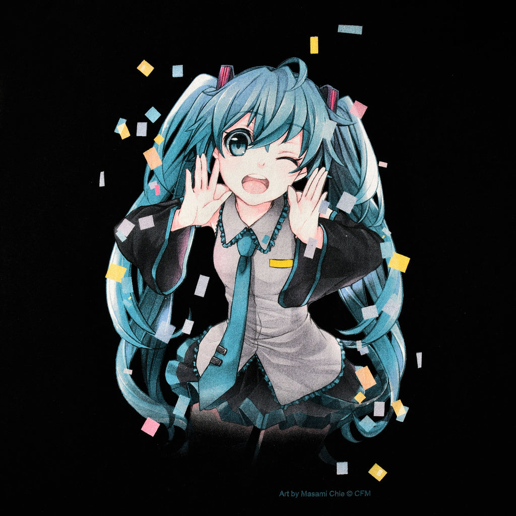 Imagen del producto Hatsune Miku - Camiseta negra Called Back