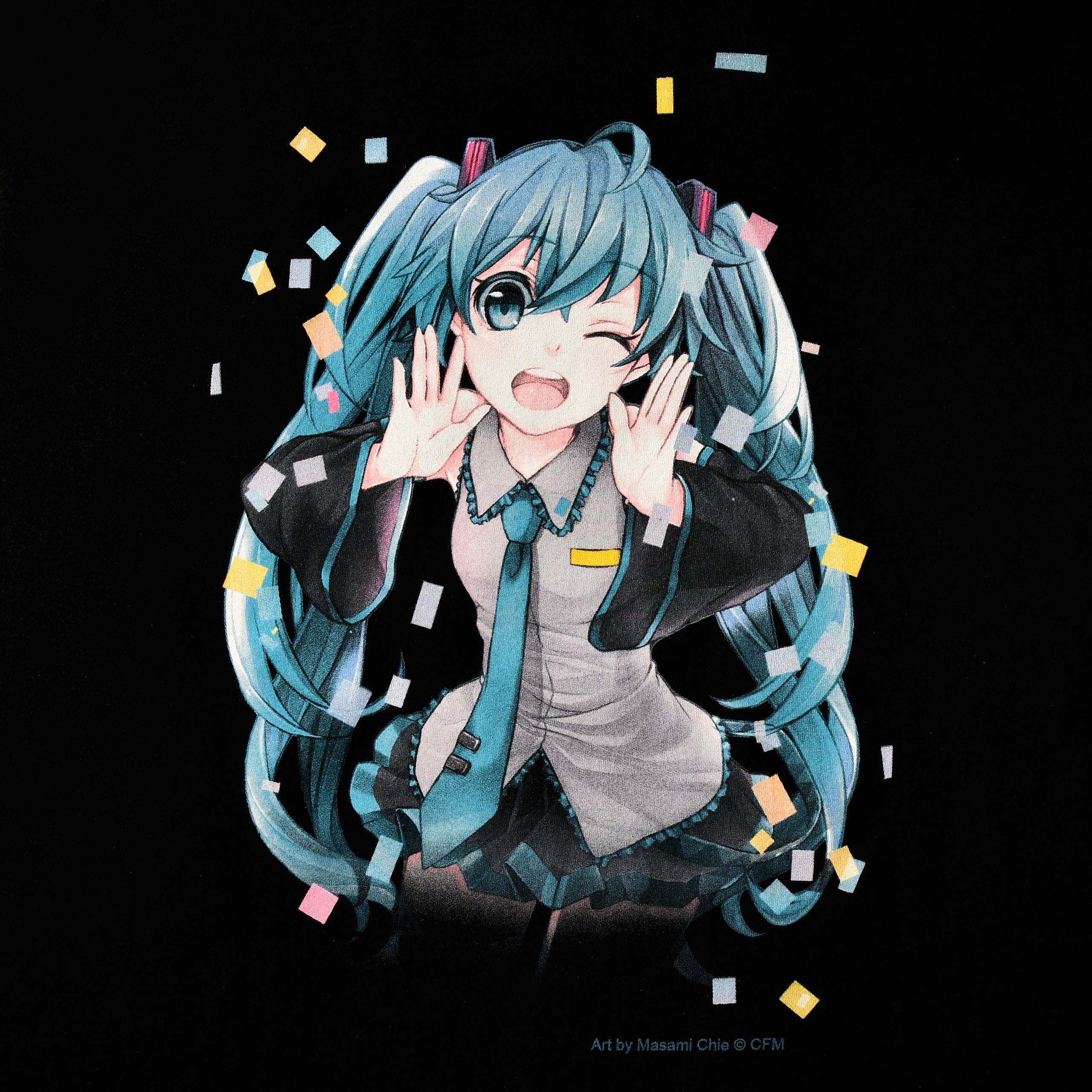 Imagen del producto Hatsune Miku - Camiseta negra Called Back