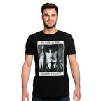 Imagen del producto Miércoles - Camiseta negra 'El negro es mi color feliz'