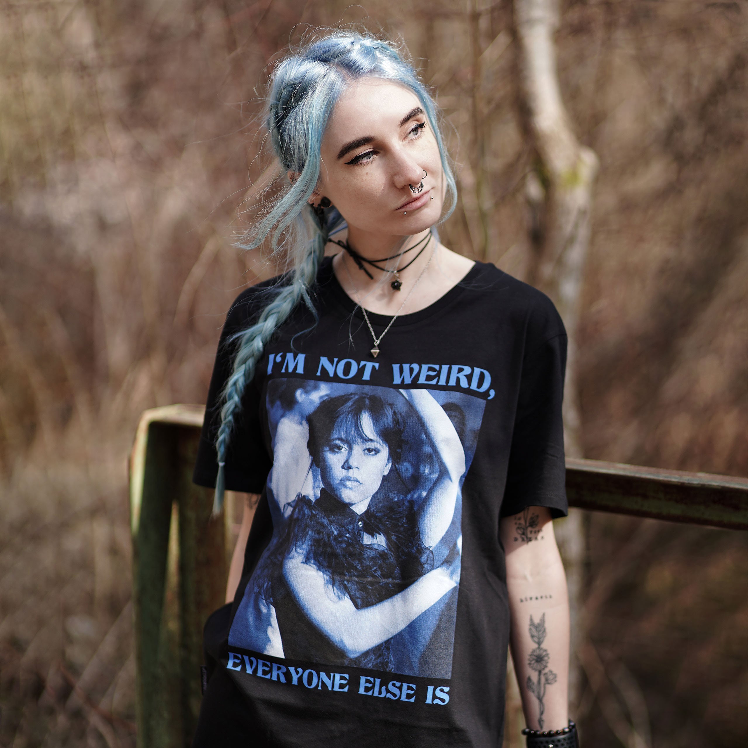Imagen del producto Wednesday - Camiseta de baile negra