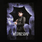 Imagen del producto Wednesday - Camiseta teaser póster negra
