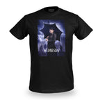 Imagen del producto Wednesday - Camiseta teaser póster negra