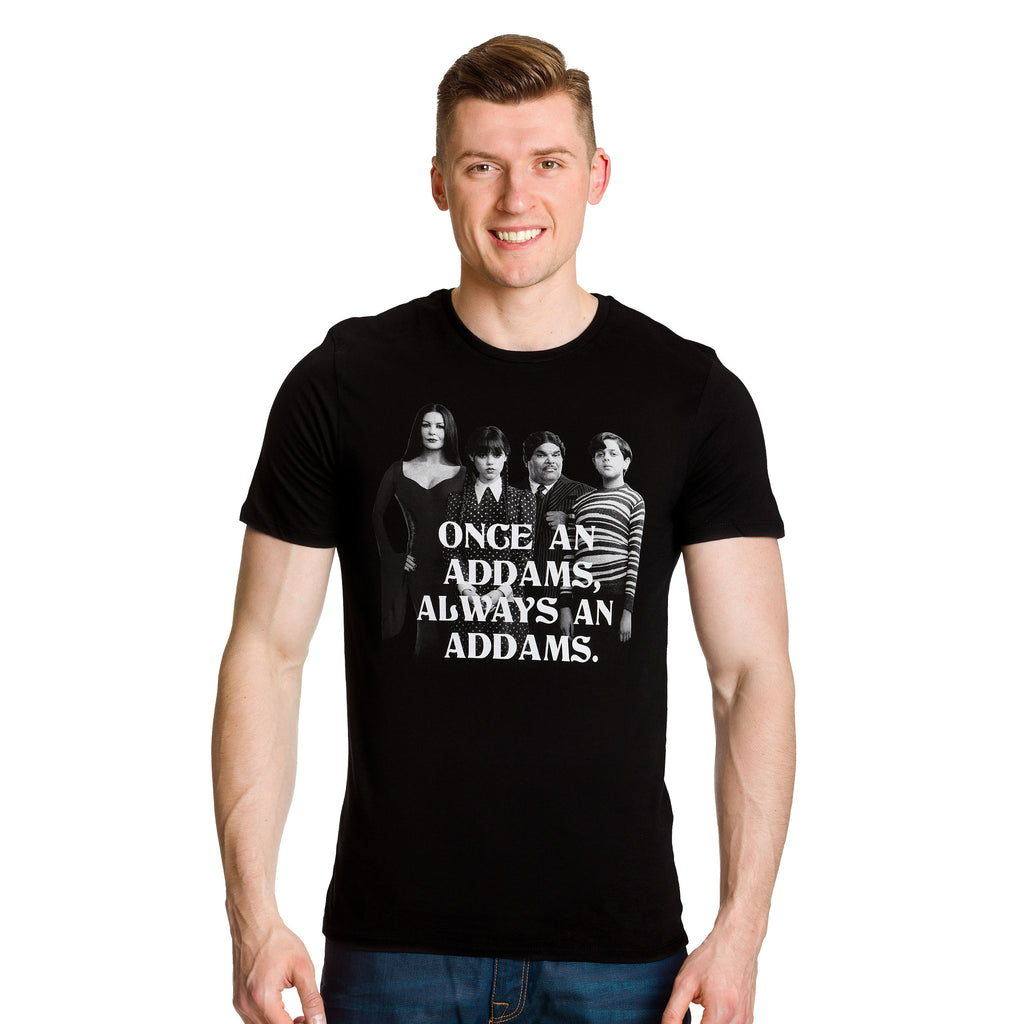 Imagen del producto Miércoles - Camiseta negra de la Familia Addams