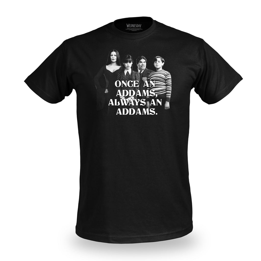 Imagen del producto Miércoles - Camiseta negra de la Familia Addams