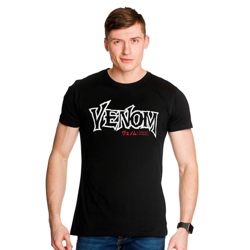 Imagen del producto Venom - Camiseta japonesa siniestra negra