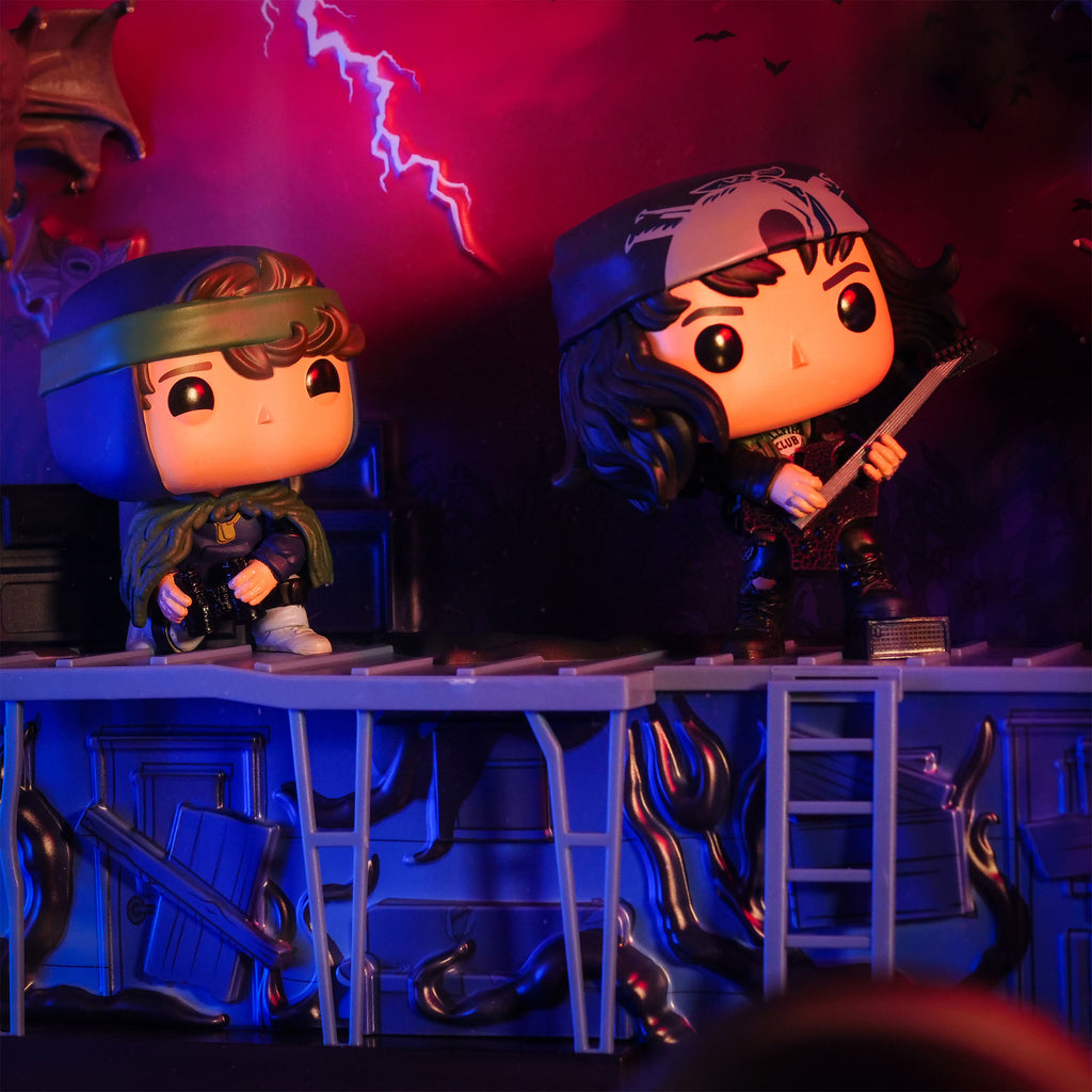 Imagen del producto Stranger Things - Dustin & Eddie Funko Pop Deluxe Diorama