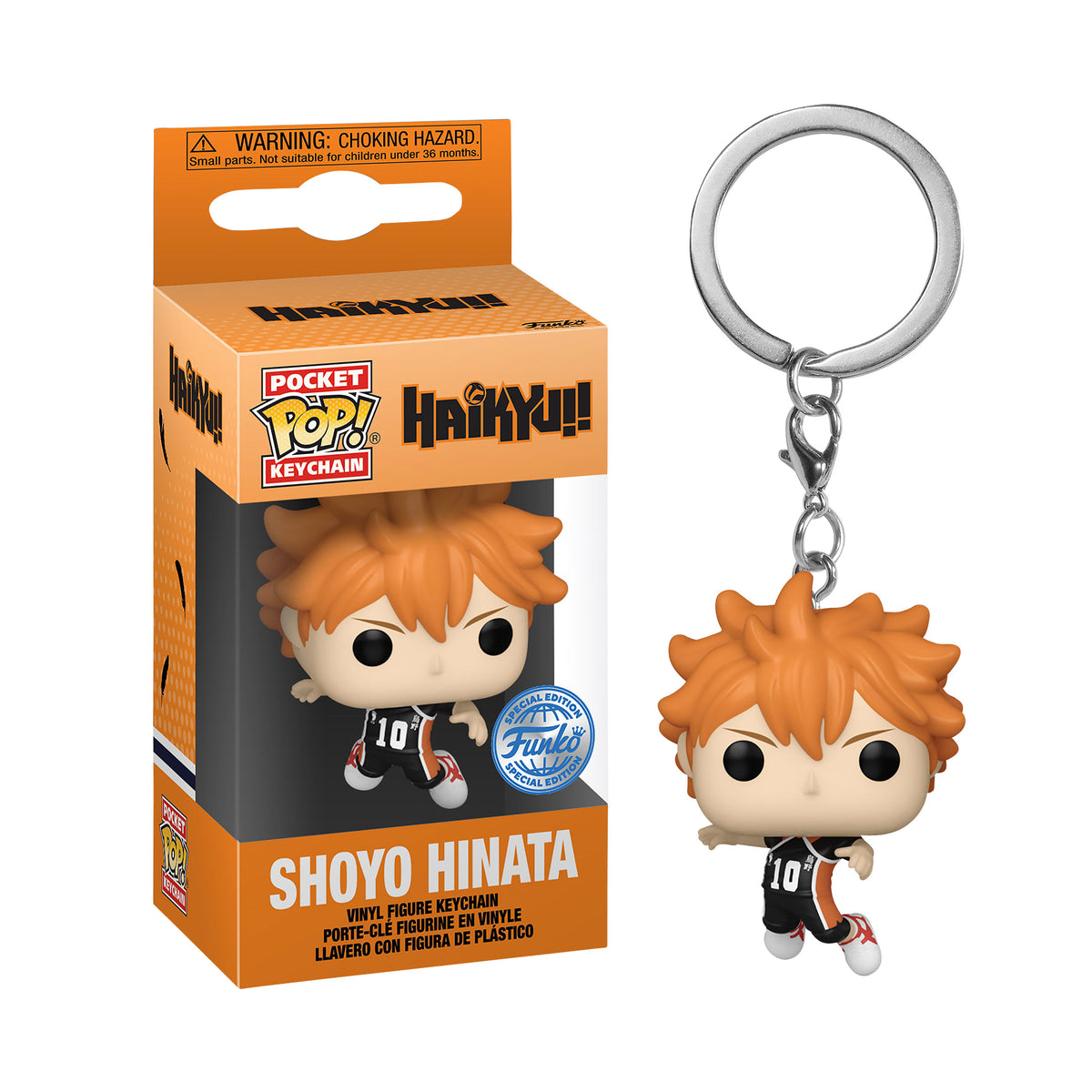 Imagen del producto Haikyu!! - Llavero Funko Pop de Shoyo Hinata