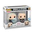 Imagen del producto Witcher - Set de Figuras Funko Pop de Geralt y Vesemir