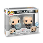 Imagen del producto Witcher - Set de Figuras Funko Pop de Geralt y Vesemir