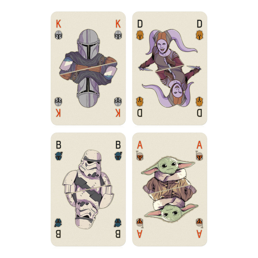Imagen del producto Star Wars The Mandalorian - Cartas de juego