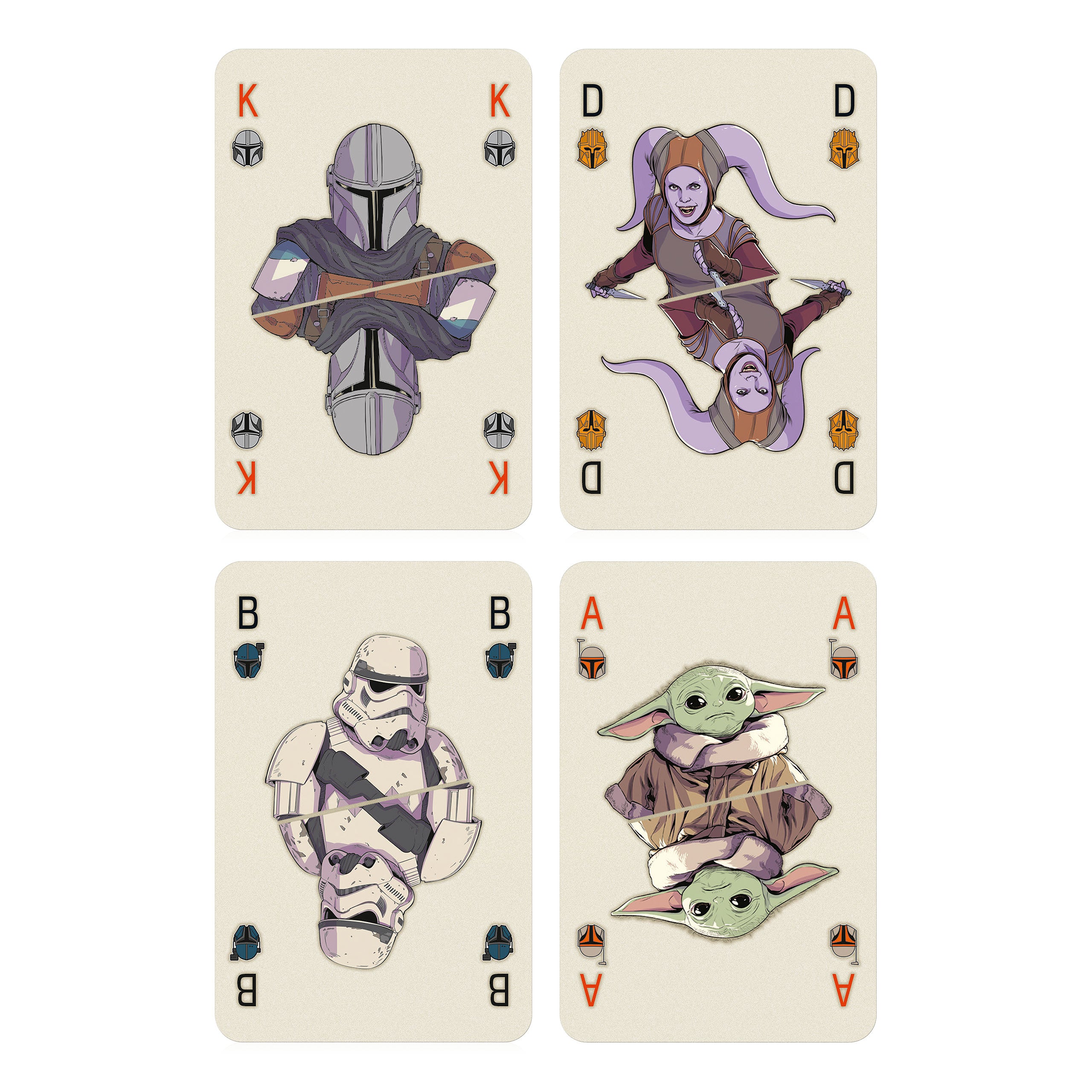 Imagen del producto Star Wars The Mandalorian - Cartas de juego