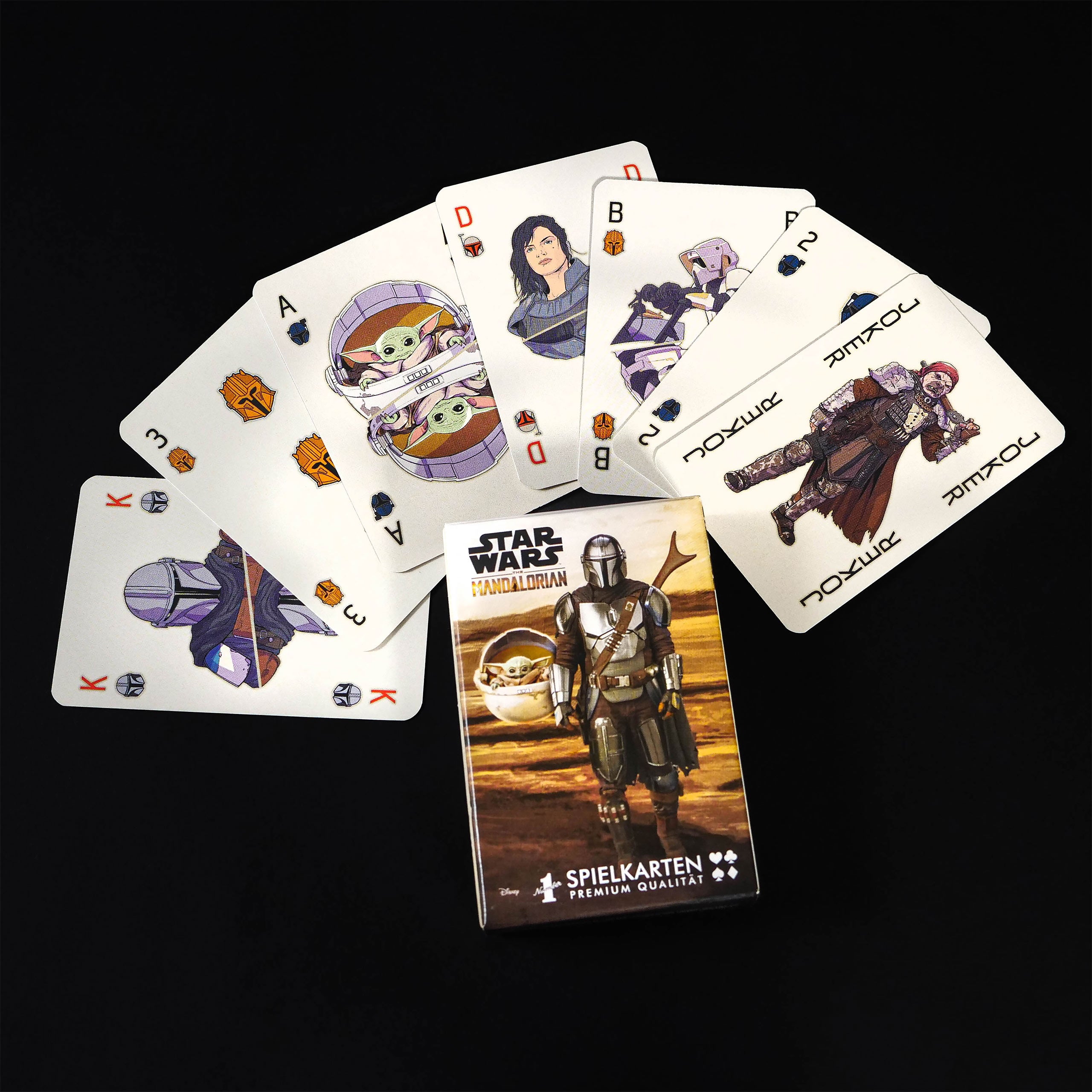 Imagen del producto Star Wars The Mandalorian - Cartas de juego