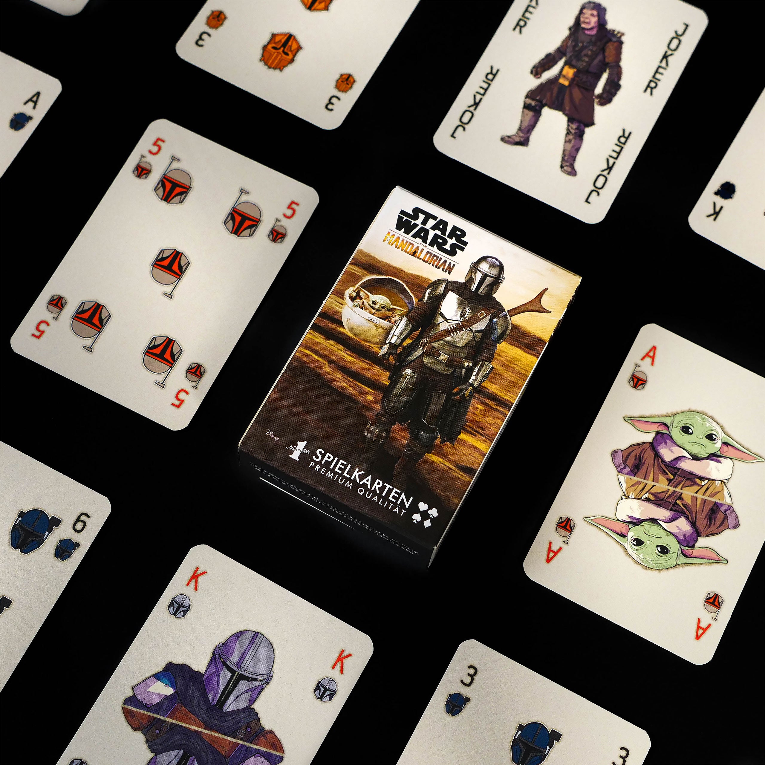 Imagen del producto Star Wars The Mandalorian - Cartas de juego
