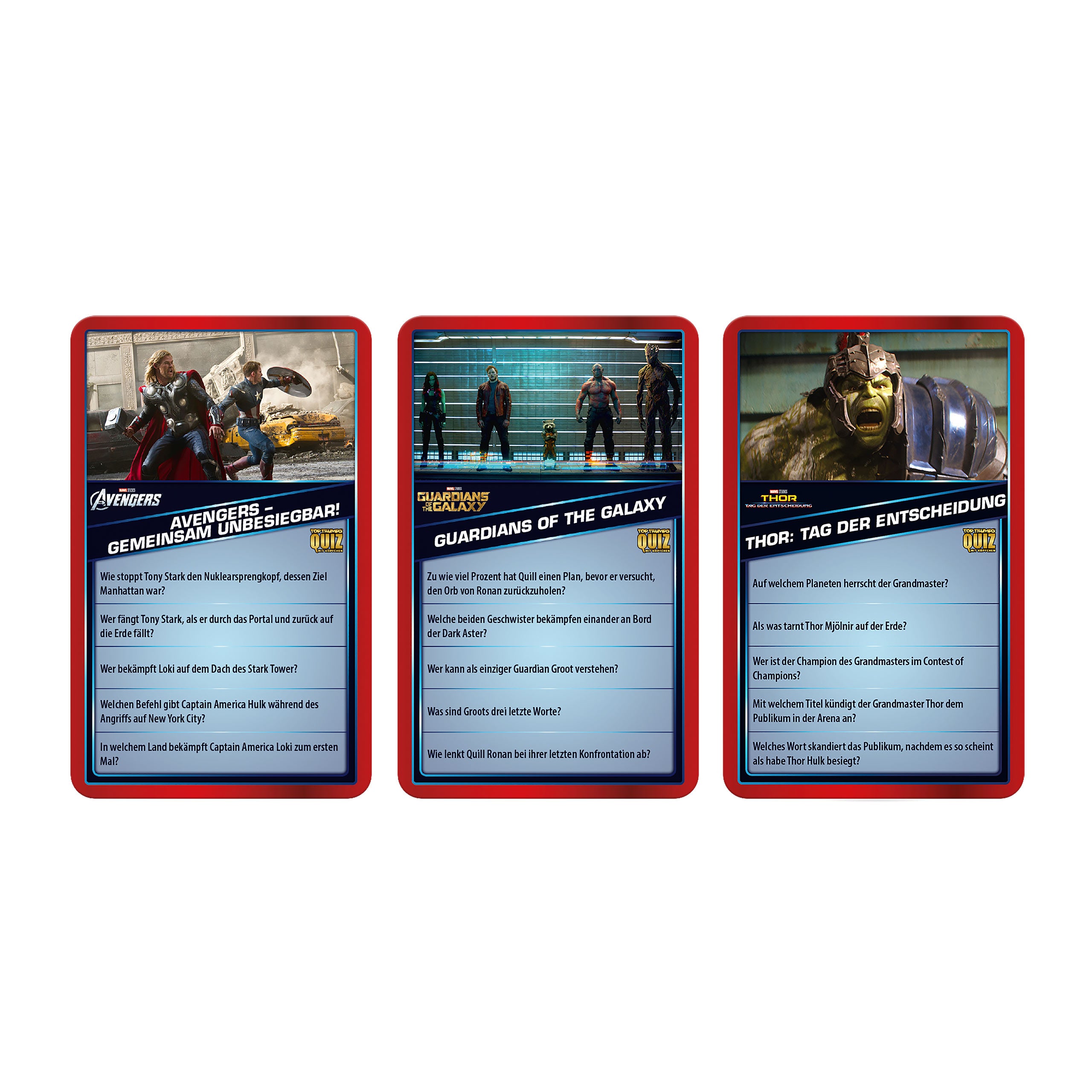 Imagen del producto Marvel - Cinematic Universe Top Trumps Quiz