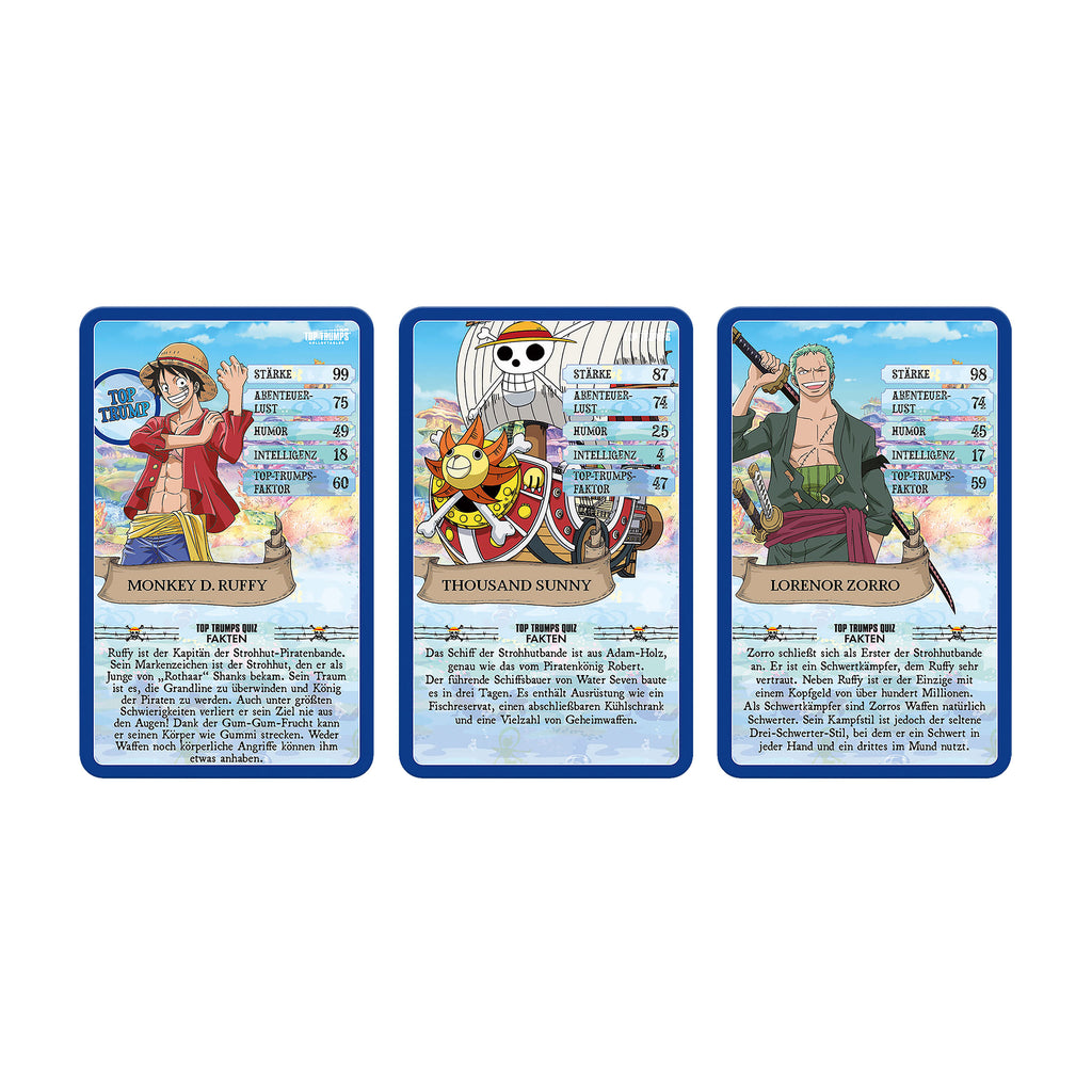 Imagen del producto One Piece - Cartas de juego Top Trumps