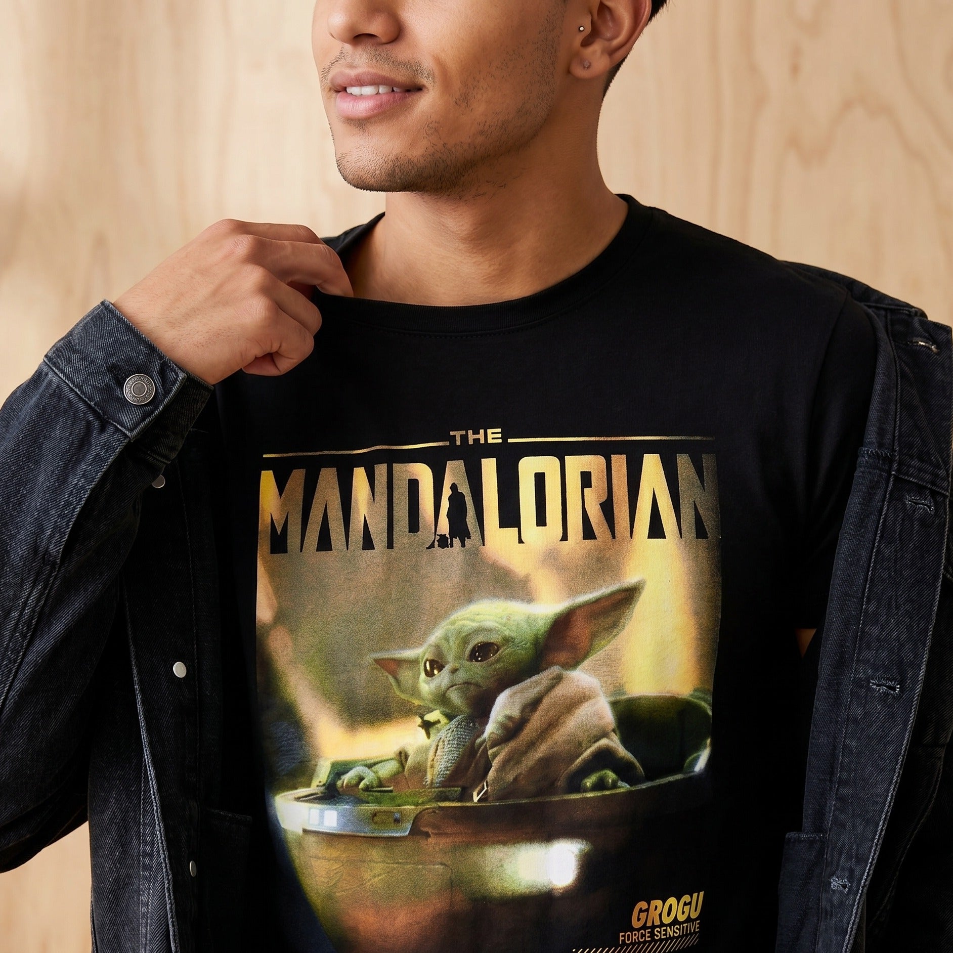 Product image Grogu T-Shirt Black - Star Wars The Mandalorian