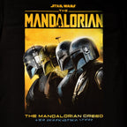 Imagen del producto Camiseta negra Mandalorian Creed - Star Wars The Mandalorian