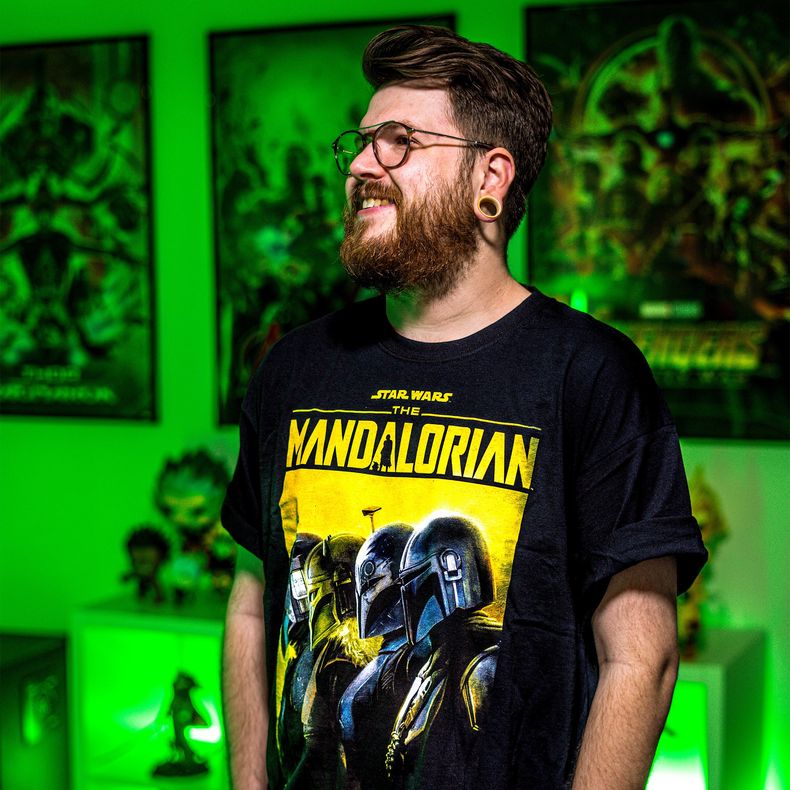 Product image Mandalorian Creed T-Shirt black - Star Wars The Mandalorian