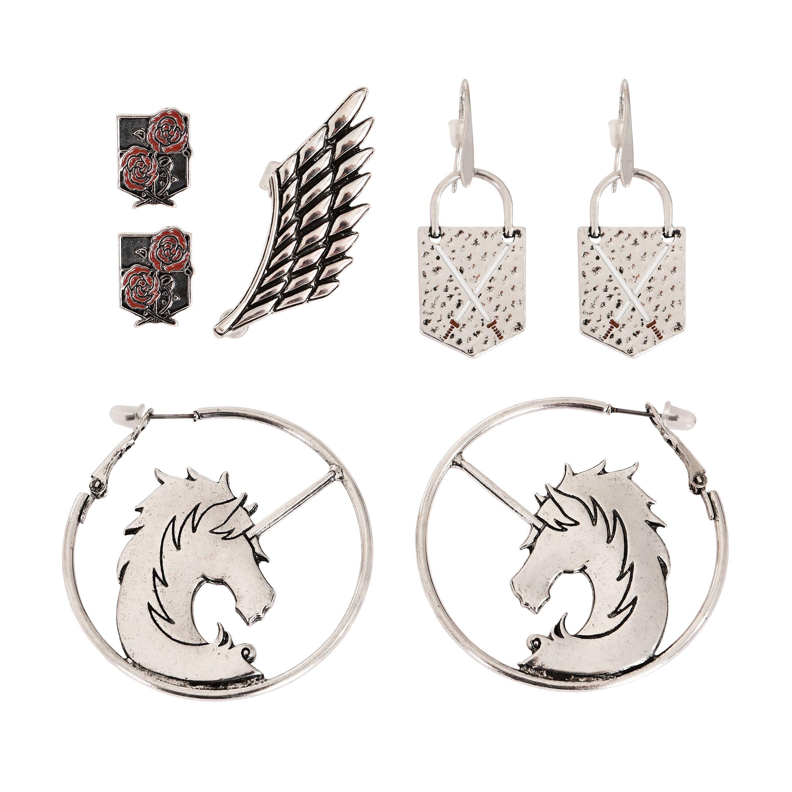 Imagen del producto Attack on Titan - Set de Pendientes