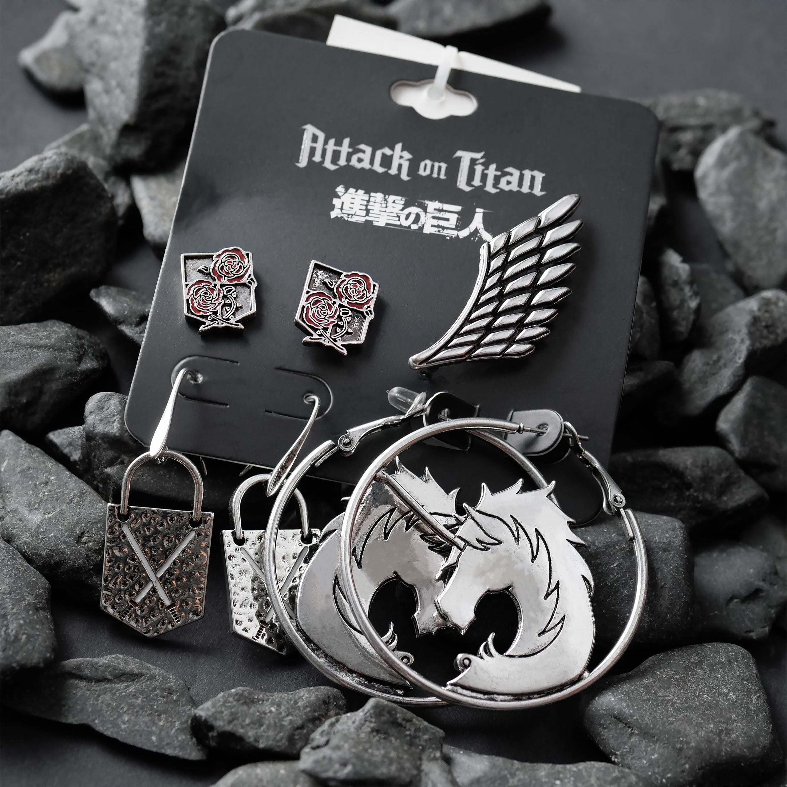 Imagen del producto Attack on Titan - Set de Pendientes
