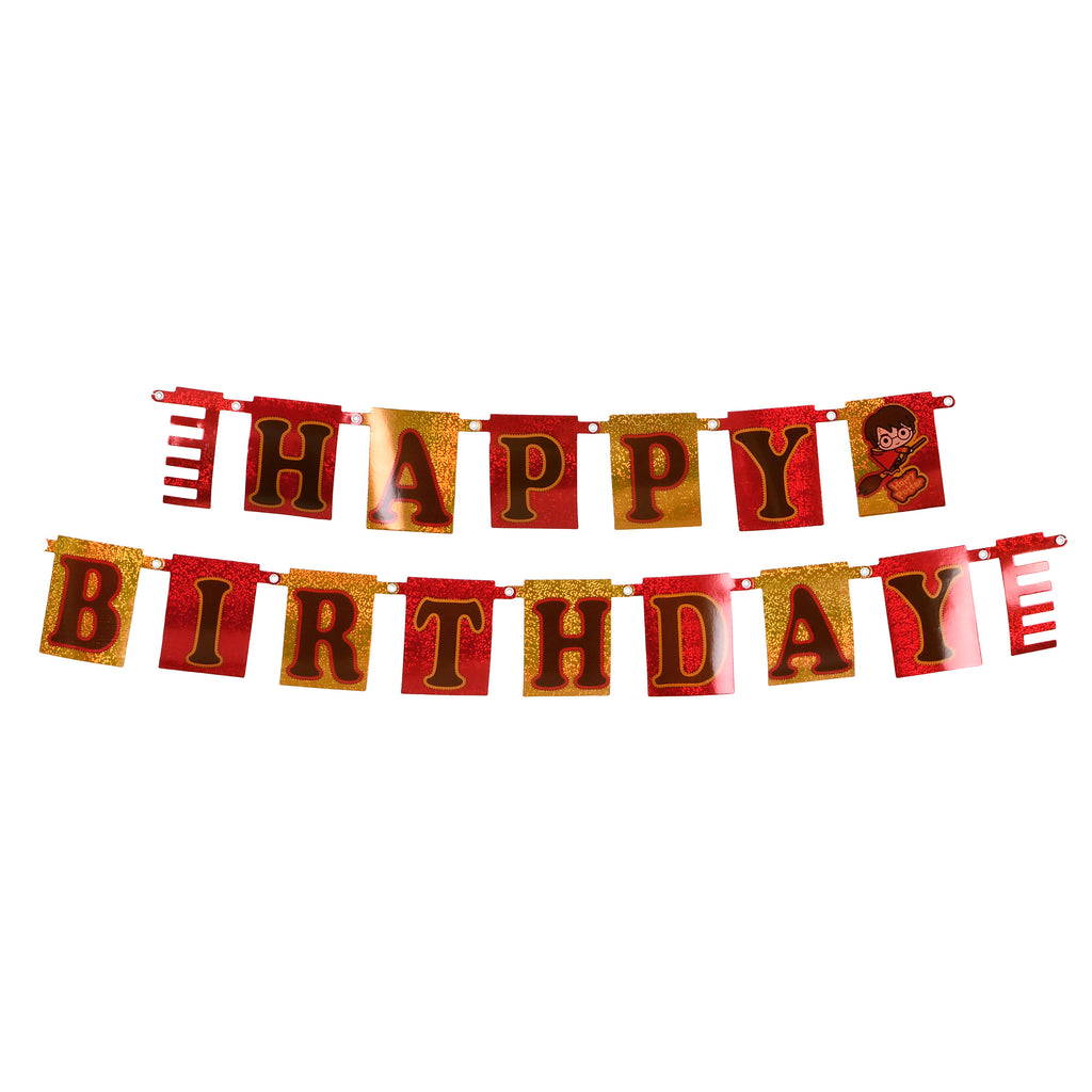 Imagen del producto Harry Potter - Guirnalda de Feliz Cumpleaños