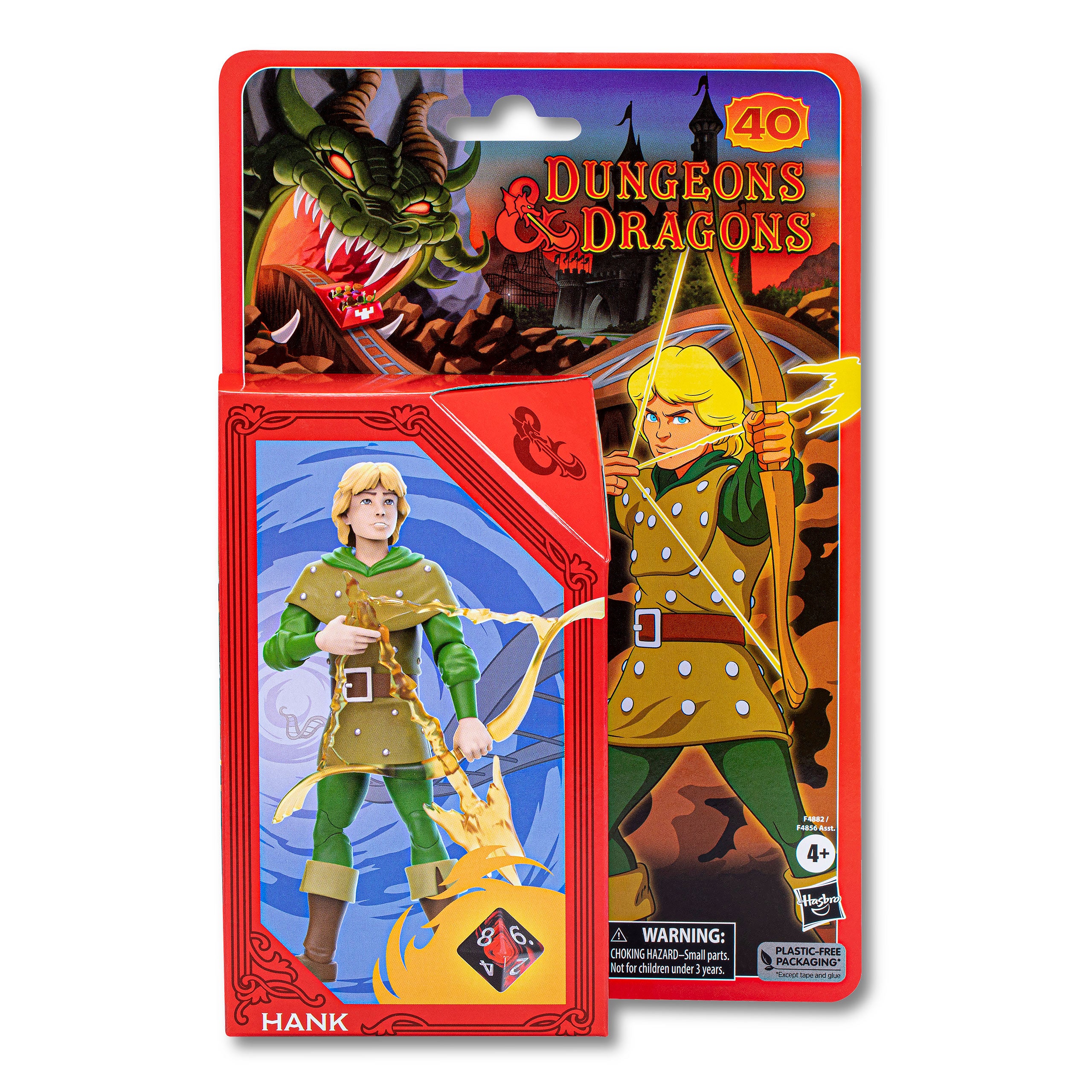 Imagen del producto Dungeons & Dragons - Figura de Acción de Hank Cartoon Classics