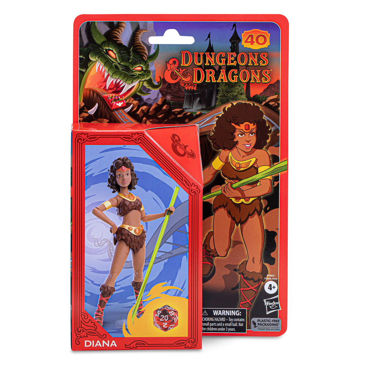 Imagen del producto Dungeons & Dragons - Figura de acción de Diana Cartoon Classics