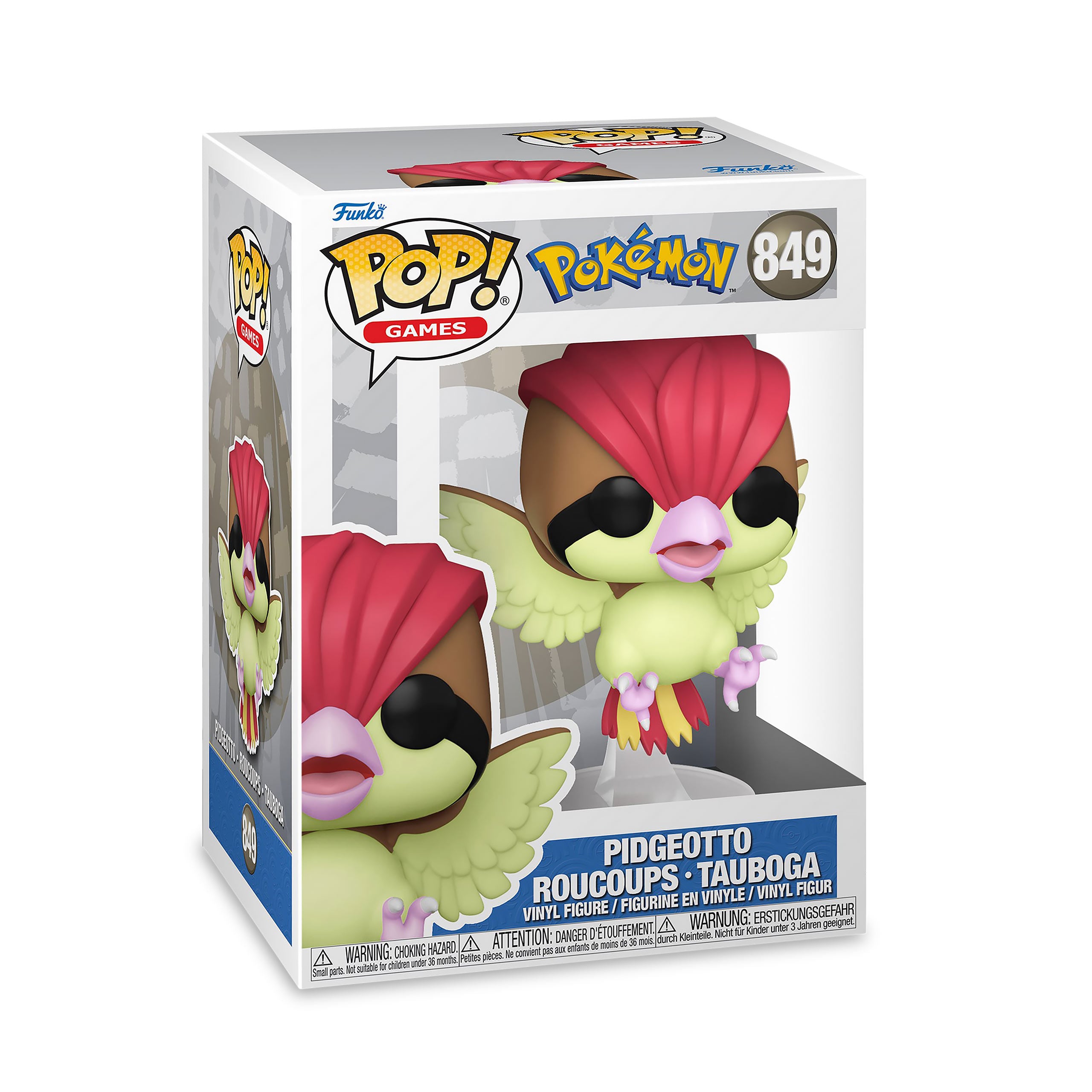 Imagen del producto Pokemon - Figura Funko Pop de Pidgeotto