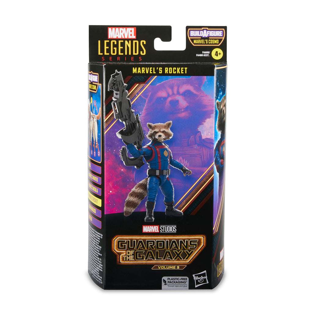 Imagen del producto Guardianes de la Galaxia 3 - Figura de acción de Rocket de Marvel