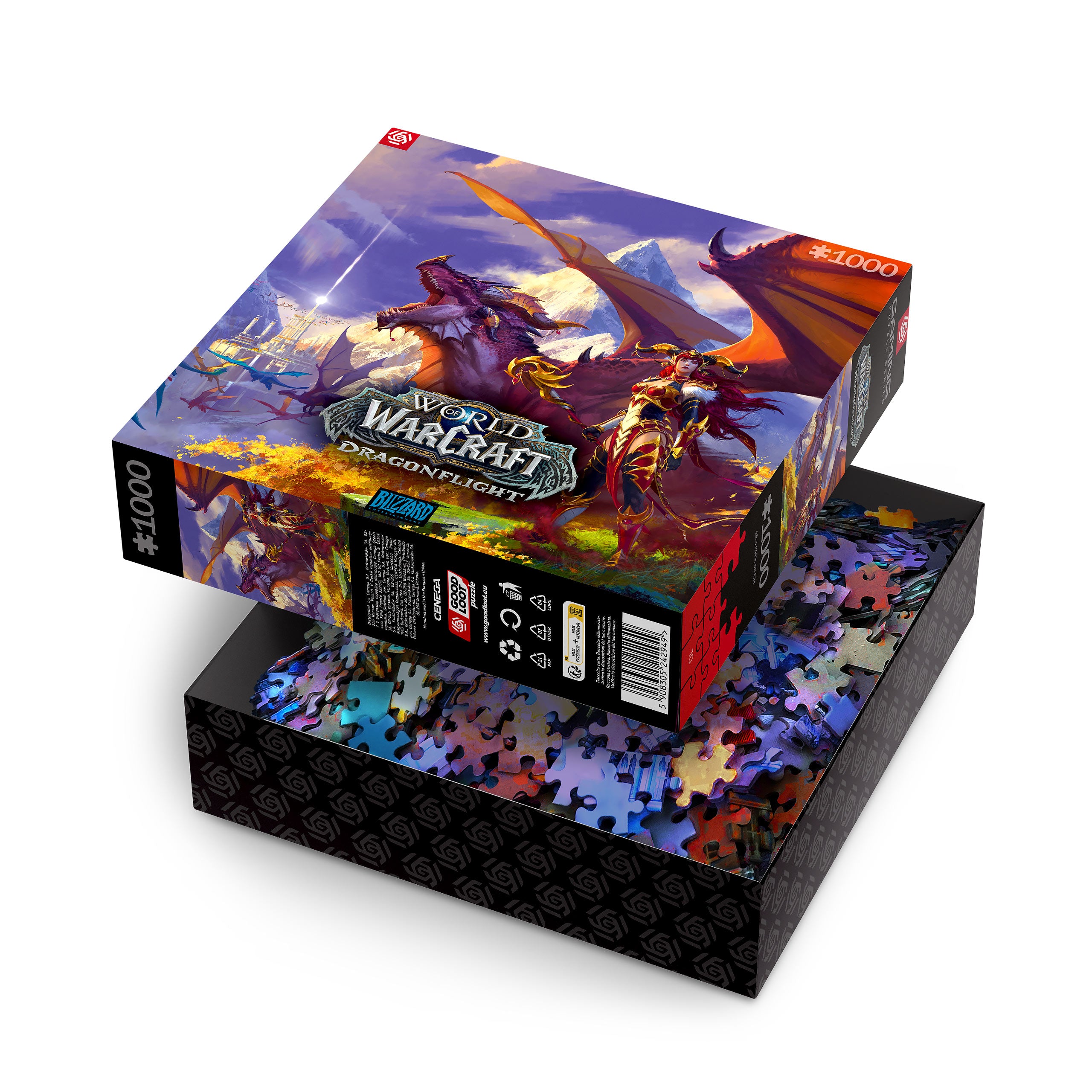 Imagen del producto World of Warcraft - Puzzle Dragonflight de 1000 piezas