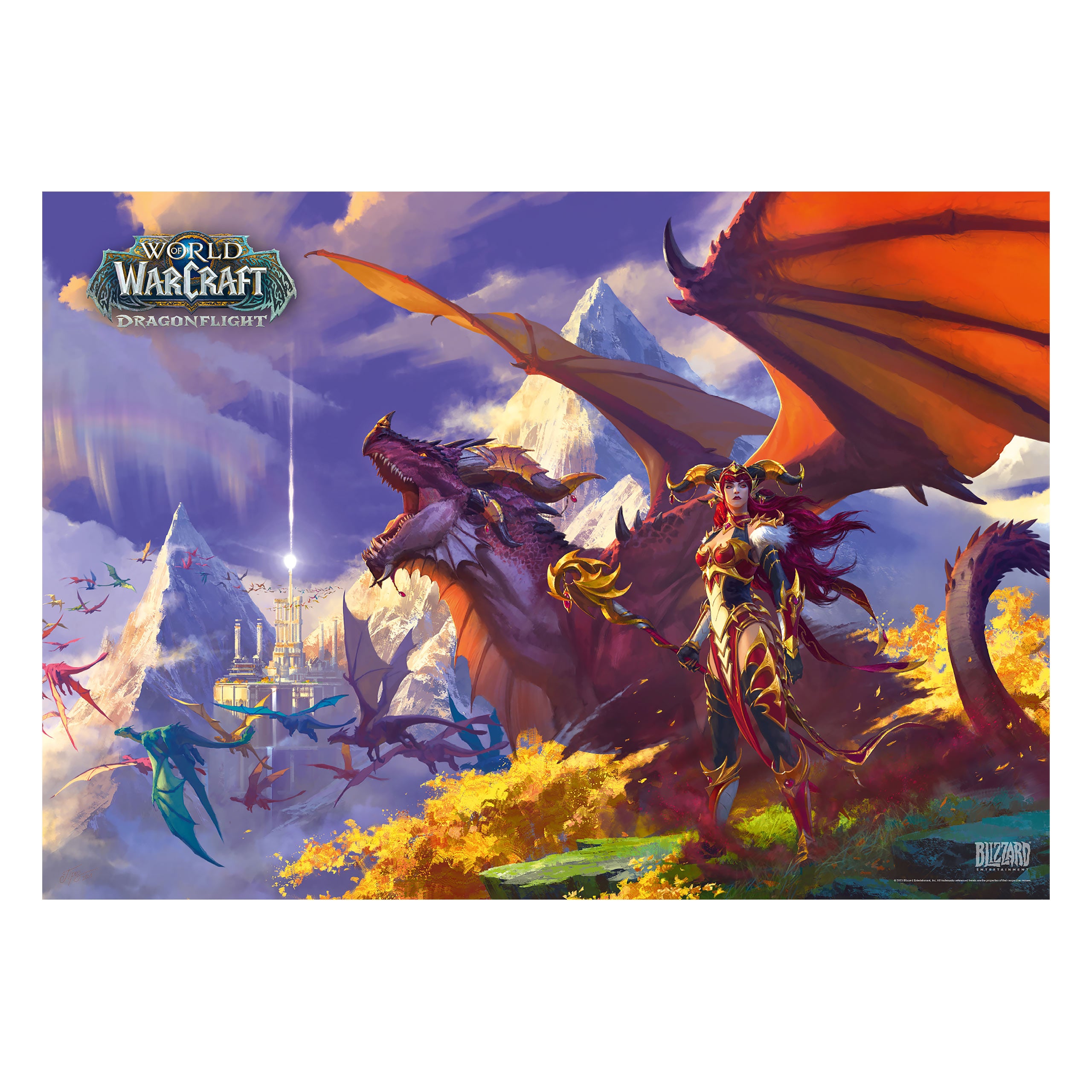Imagen del producto World of Warcraft - Puzzle Dragonflight de 1000 piezas
