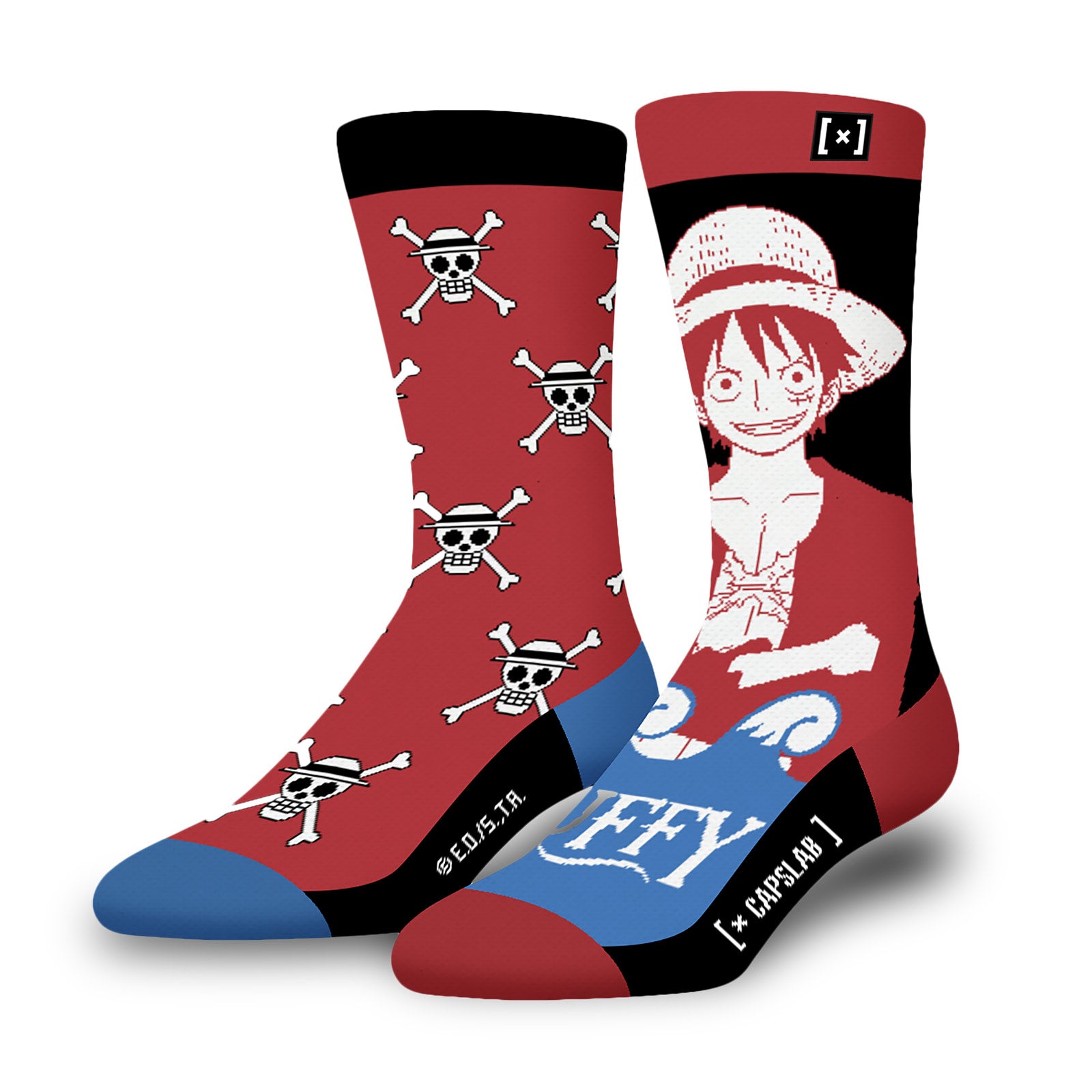 Imagen del producto One Piece - Calcetines Capslab de Luffy