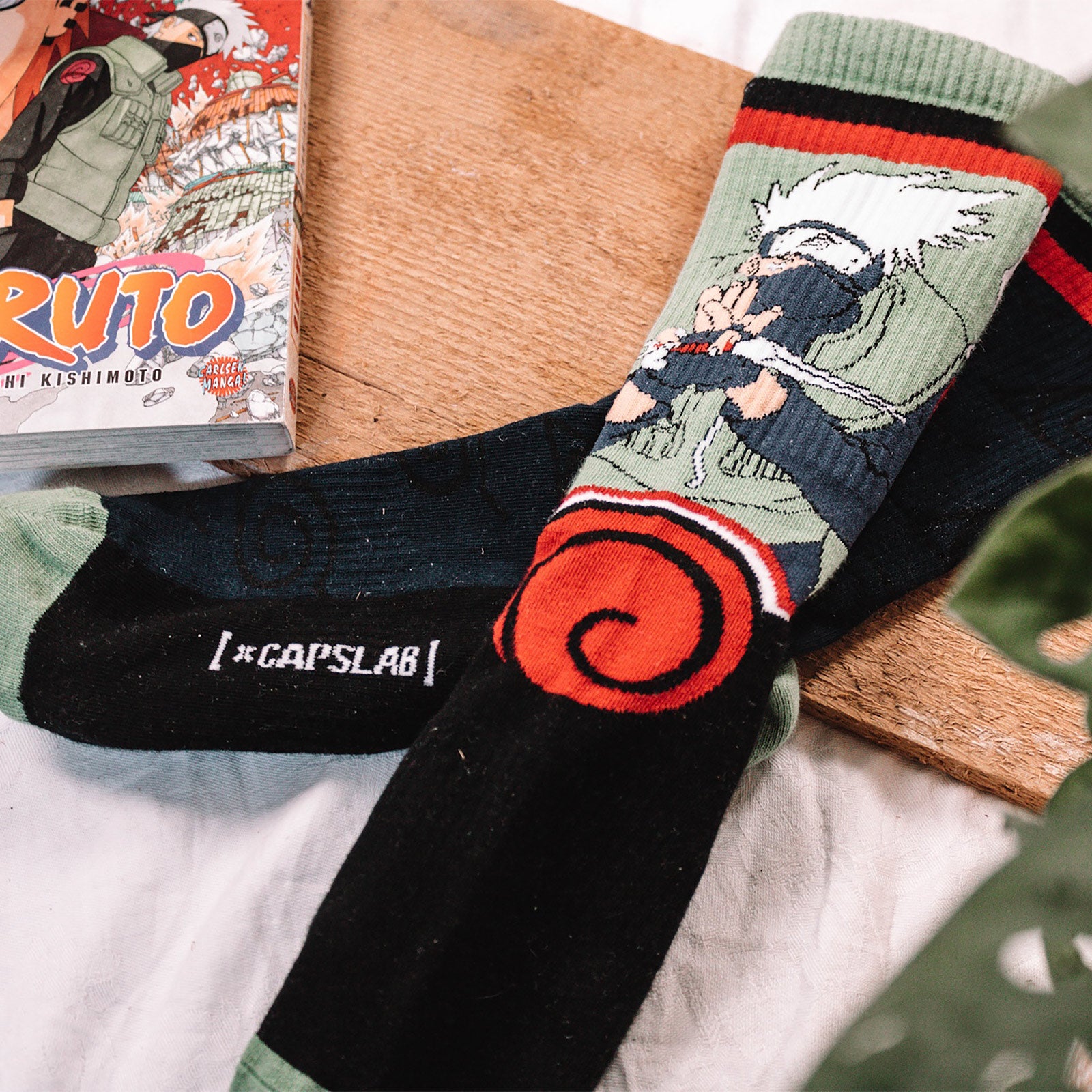 Imagen del producto Naruto - Calcetines Capslab Kakashi Hatake