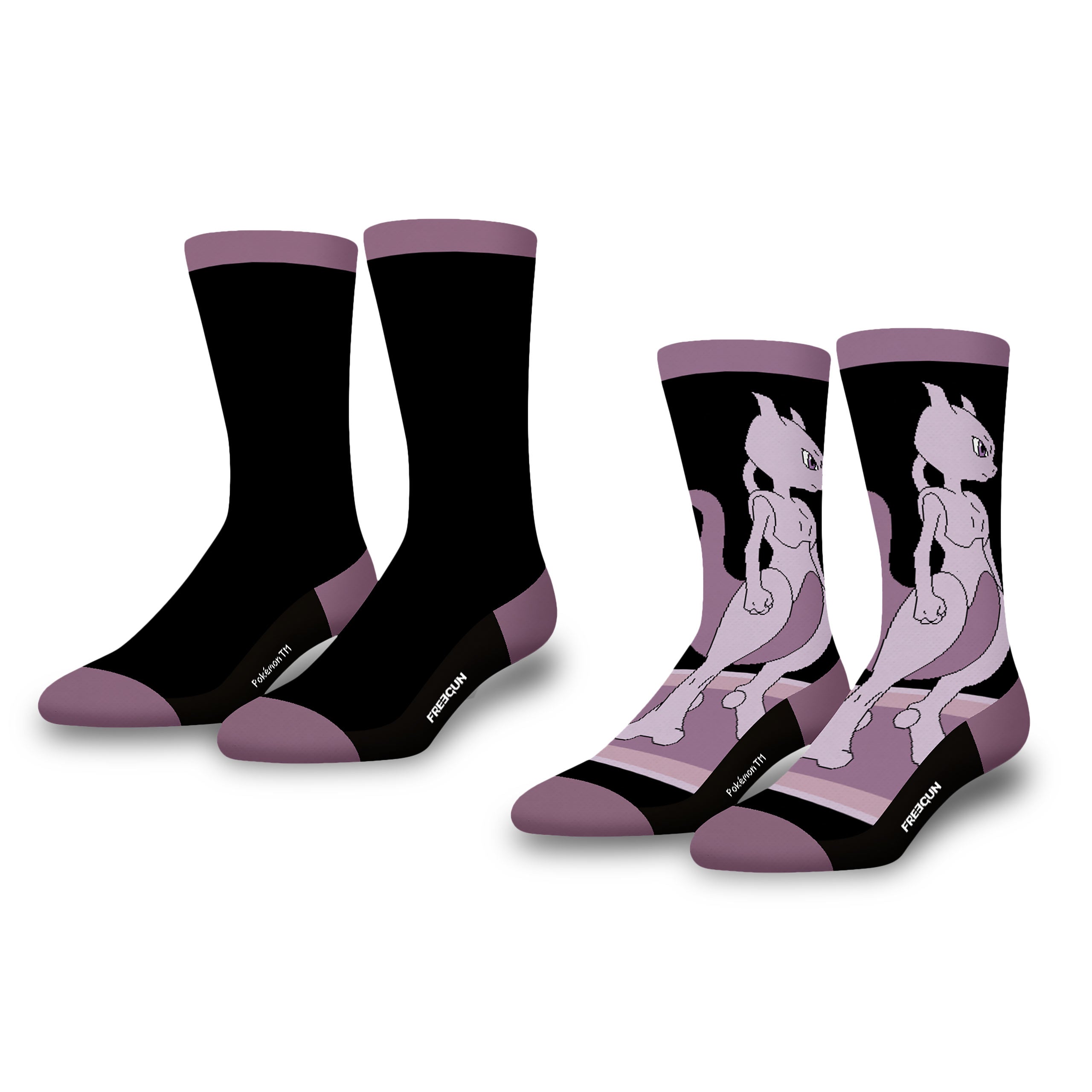 Product image Pokemon - Mewtwo Freegun Socks 2-set