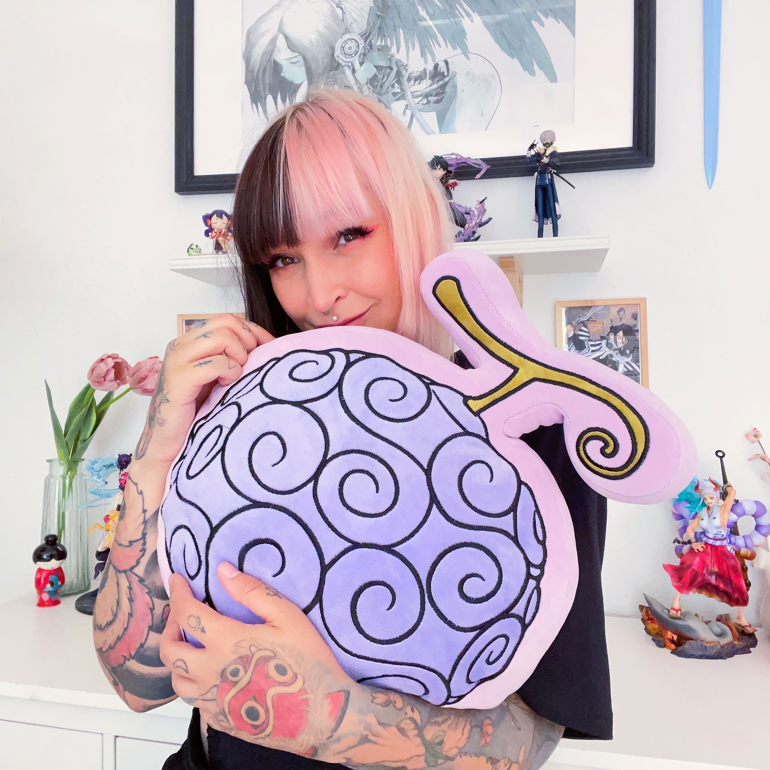 Imagen del producto One Piece - Almohada de la Fruta del Diablo Gomu Gomu