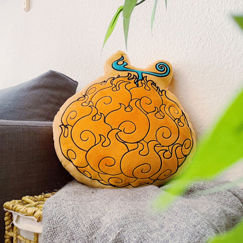 Imagen del producto One Piece - Almohada de la Fruta del Diablo Mera Mera