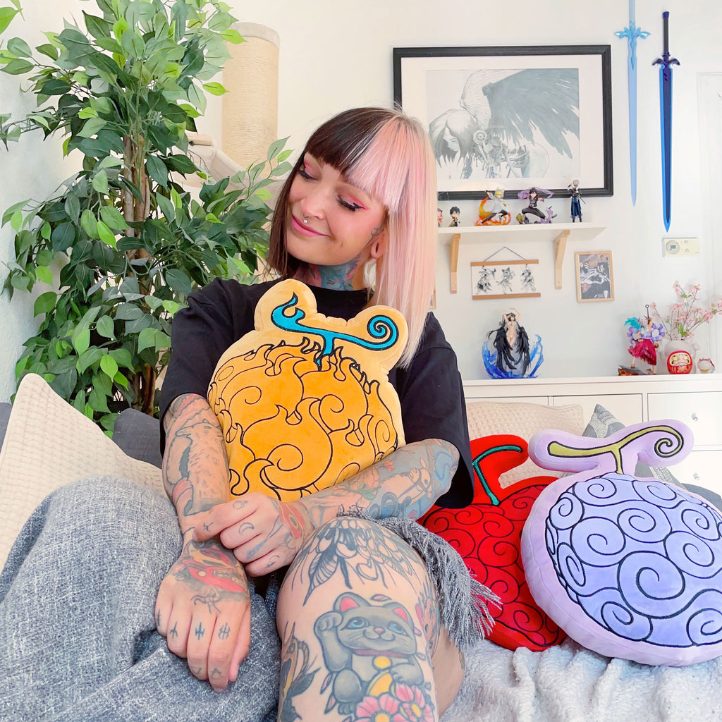 Product image One Piece - Mera Mera Devil Fruit Cushion