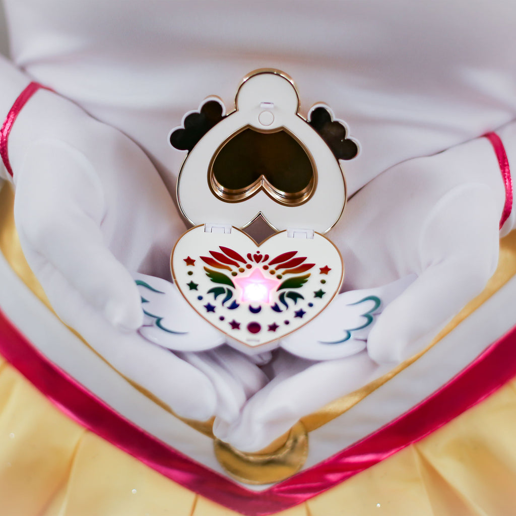 Imagen del producto Sailor Moon - Cosmos Eternal Moon Broche de transformación con efectos de luz y sonido