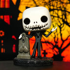 Imagen del producto Nightmare Before Christmas - Jack Skellington con figura Funko Pop de lápida