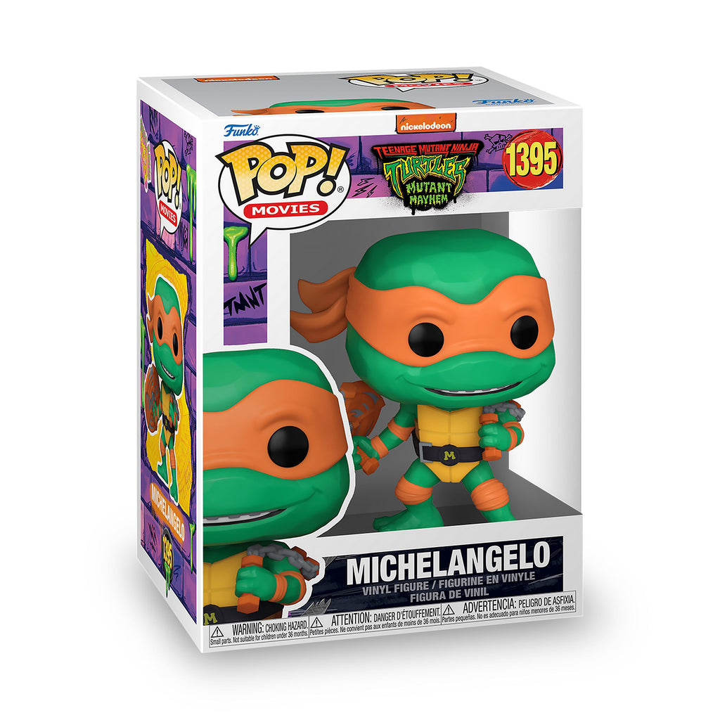Imagen del producto Figura Funko Pop de Michelangelo - Tortugas Ninja Mutantes Adolescentes: Caos Mutante