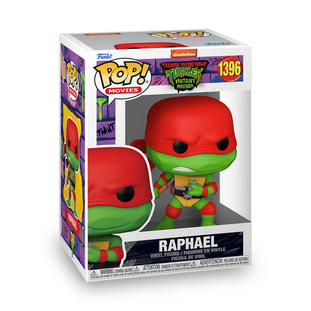 Imagen del producto Figura Funko Pop de Raphael - Tortugas Ninja Mutantes Adolescentes: Caos Mutante