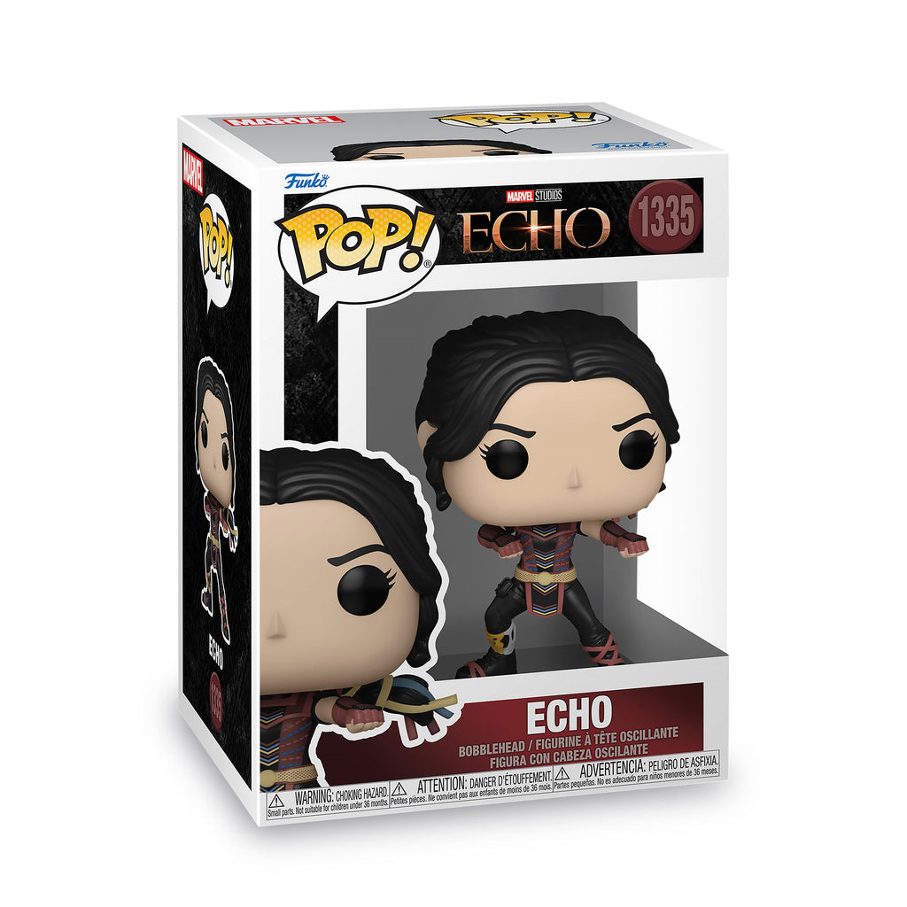Imagen del producto Echo - Figura de cabeza móvil Funko Pop de Marvel