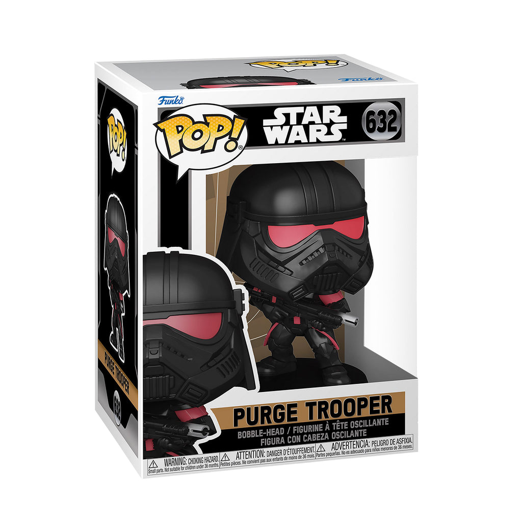 Imagen del producto Star Wars Obi-Wan Kenobi - Purge Trooper Funko Pop Figura con cabeza oscilante