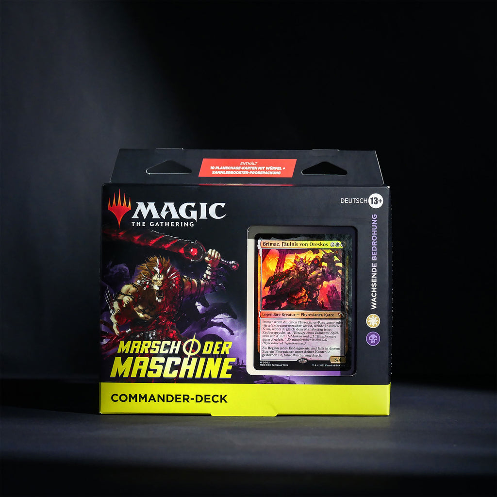 Imagen del producto Marcha de la Máquina Amenaza Creciente Baraja de Comandante - Magic The Gathering