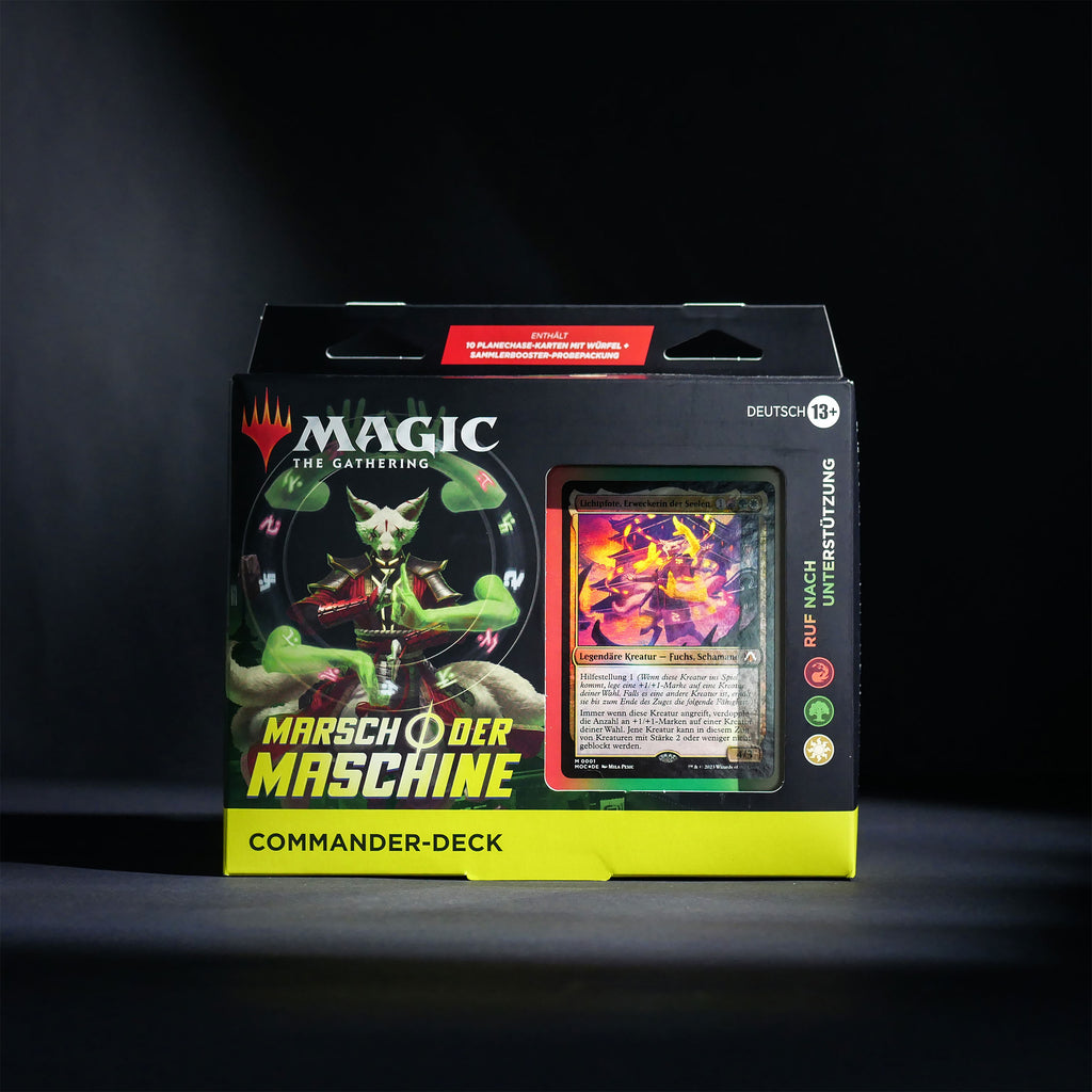 Imagen del producto Marcha de la Máquina Llamada al Apoyo Baraja de Comandante - Magic The Gathering