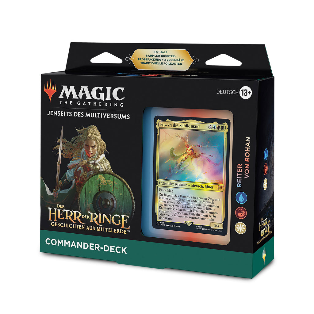 Imagen del producto Señor de los Anillos Tierra Media Jinetes de Rohan Comandante Deck - Magic The Gathering