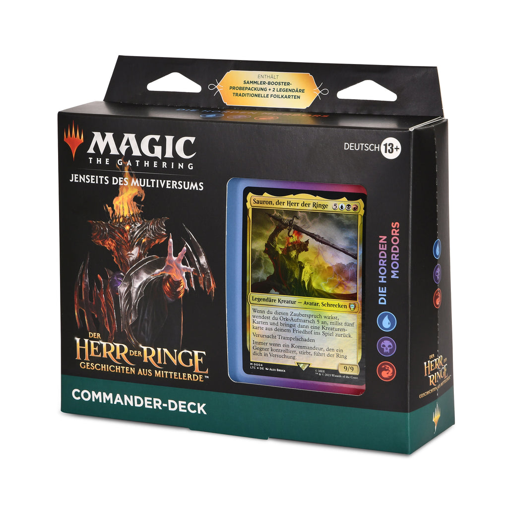 Imagen del producto El Señor de los Anillos Tierra Media Las Hordas de Mordor Commander Deck - Magic The Gathering