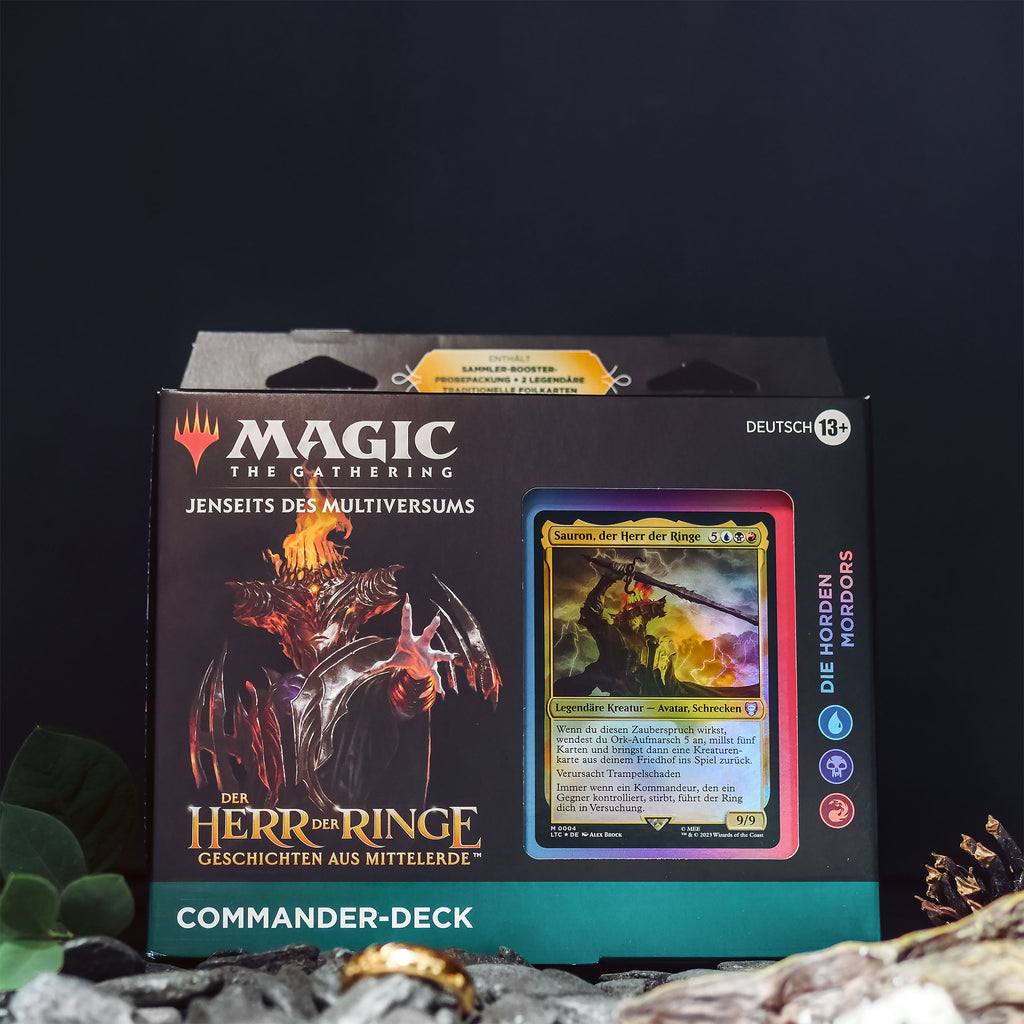 Imagen del producto El Señor de los Anillos Tierra Media Las Hordas de Mordor Commander Deck - Magic The Gathering