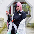 Imagen del producto Réplica de Katana Shinobu Hashira con Saya para fans de Demon Slayer
